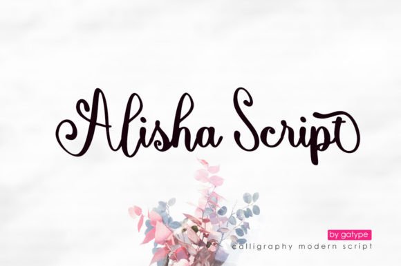 Alishan Script for Small Business Branding and Design