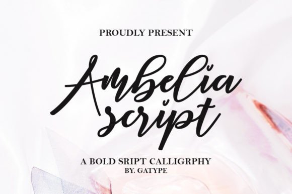 Ambelia Script: The Perfect Font for Handwritten Branding