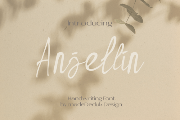 Anjellin Script: A Timeless Script Font for Creative Projects