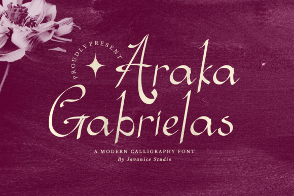 Araka Gabrielas: The Script Handwritten Font for Impactful Digital Design