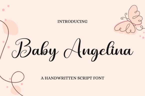 Baby Angelina: A Timeless Script Font for Handmade Creators