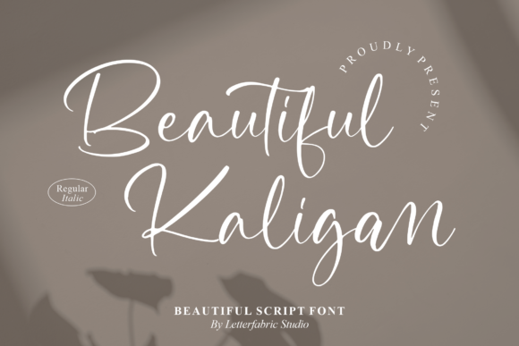 Beautiful Kaligan: A Script Handwritten Font for Campaign Creativity