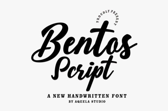 Bentos Script: A Versatile Script Font for Modern Web Design
