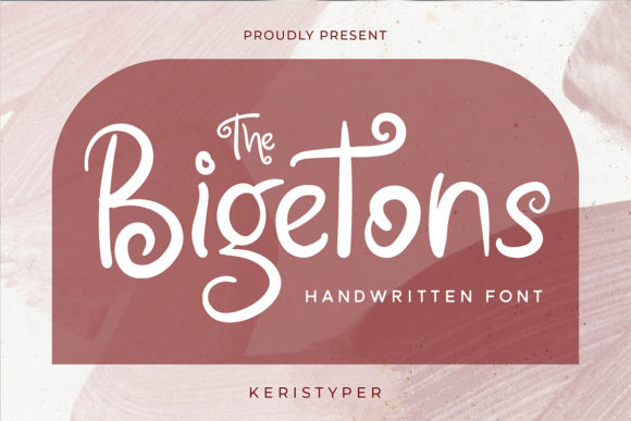 Bigetons: A Bold Script Font for Creative Designers