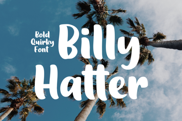 Billy Hatter: A Quirky Script Font for Creative Branding