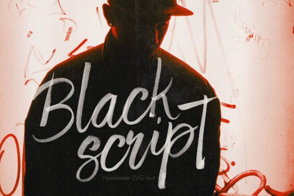 Black Script: A Versatile Font for Creative Crafters and Product Designers