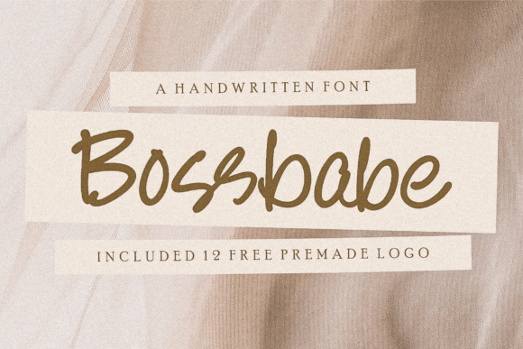 Bossbabe: A Feminine Script Font for Stylish Branding
