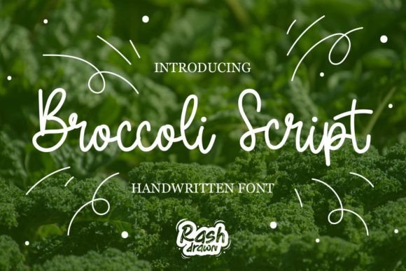 Broccoli Script: A Font That Adds Personality to Your Editorial Design