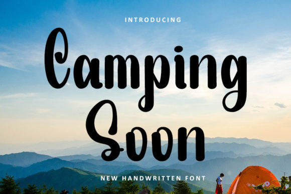 Camping Soon: The Script Handwritten Font for Bold Branding and Digital Campaigns