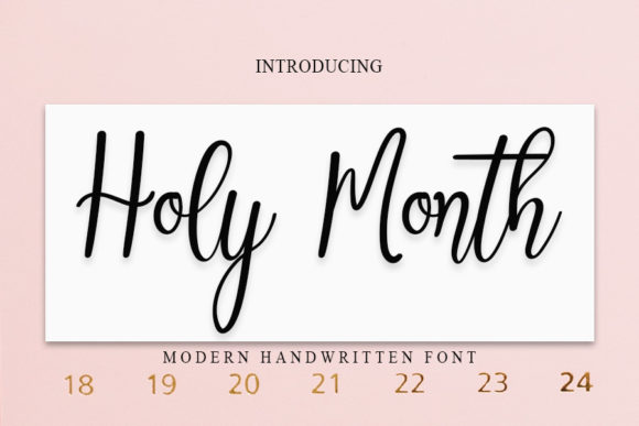 Choosing the Right Font for Your Digital Brand: Holy Month