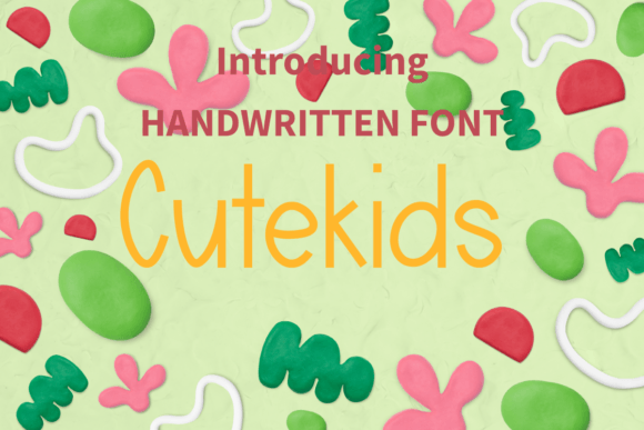 Cutekids: A Handwritten Font That Brings Joy to Every Design