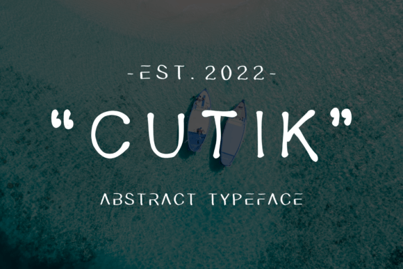 Cutik: A Versatile Script Handwritten Font for Creative Projects