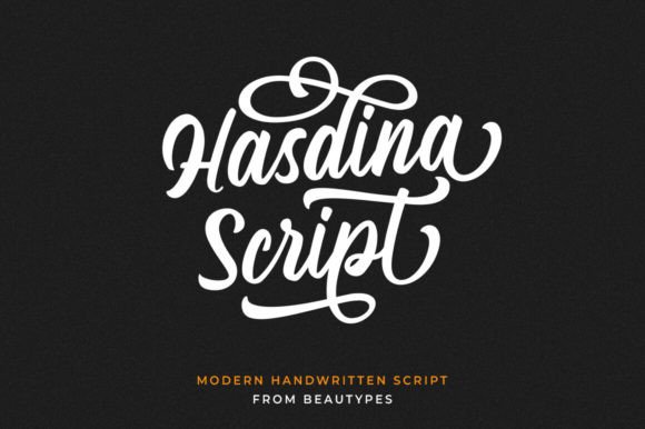 Hasdina Script: A Vintage Script Font for Branding and Campaign Design