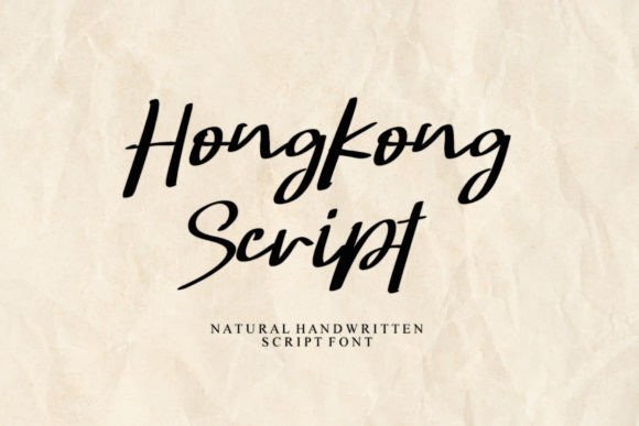 Hongkong Script: A Font for Storytelling and Editorial Elegance