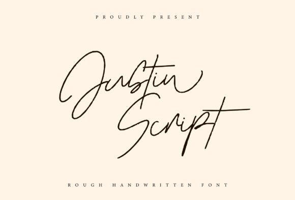 Justin Script for Branding That Feels Personal and Polished