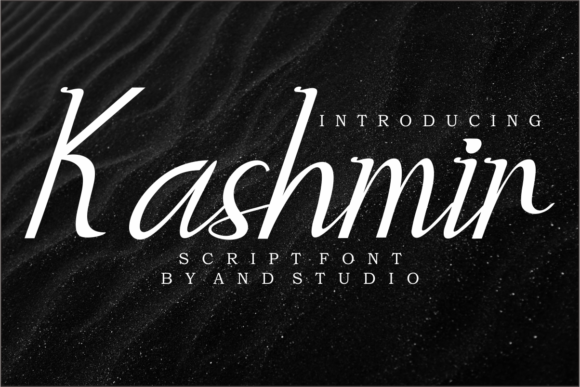 Kashmir: A Script Handwritten Font for Creative Crafters