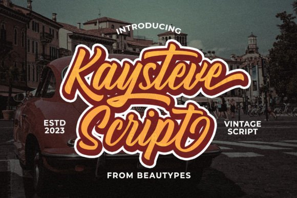 Kaysteve Script: A Timeless Script Font for Editorial Design