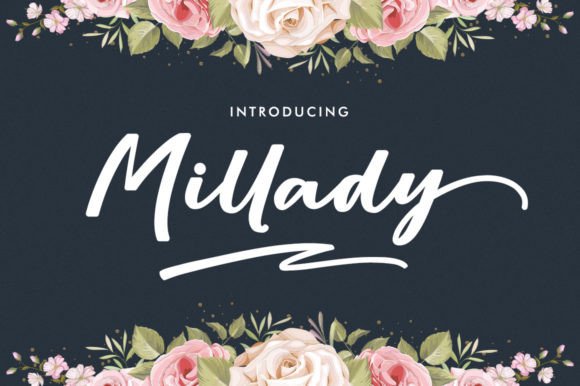 Millady Script: A Timeless Script Font for Editorial Design
