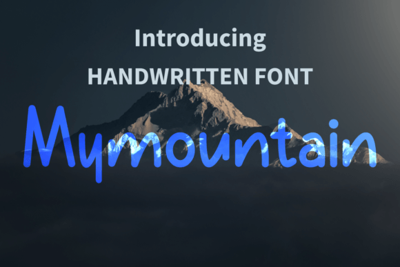 Mymountain: The Font That Elevates Your Brand’s Visual Story