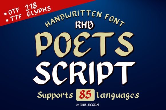 Poets Script: A Font That Elevates Your Brand’s Visual Story