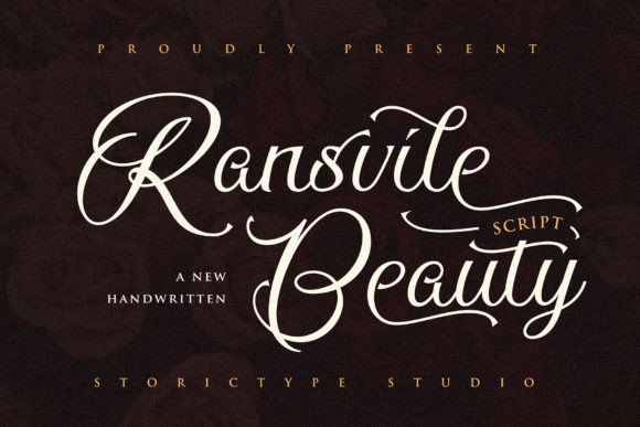 Ransvile Beauty Script for Handmade Creators and Design Enthusiasts