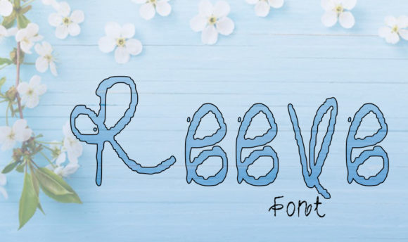Reeve: A Script Handwritten Font for Dynamic Campaigns