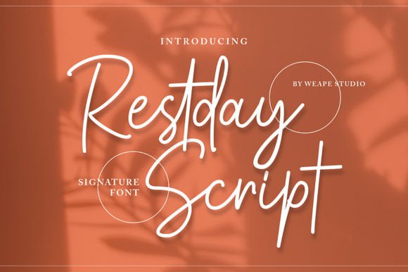 Restday Signature Script for Creative Campaigns and Branding