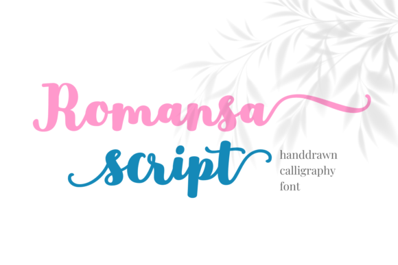 Romansa Script for Creative Branding and Design Projects