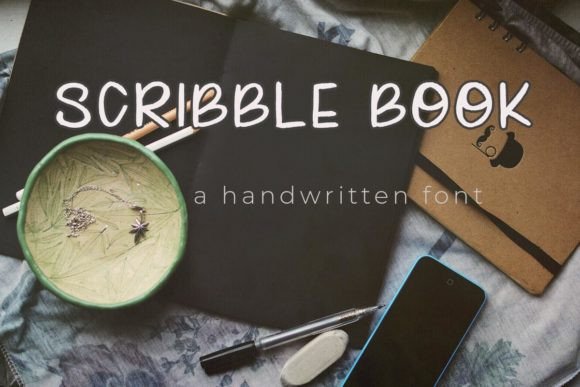 Scribble Book: A Script Handwritten Font for Modern Web Design