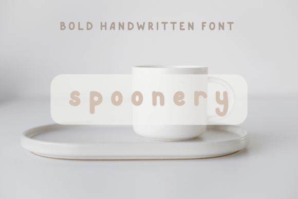 Spoonery: A Script Handwritten Font for Editorial Design and Creative Projects
